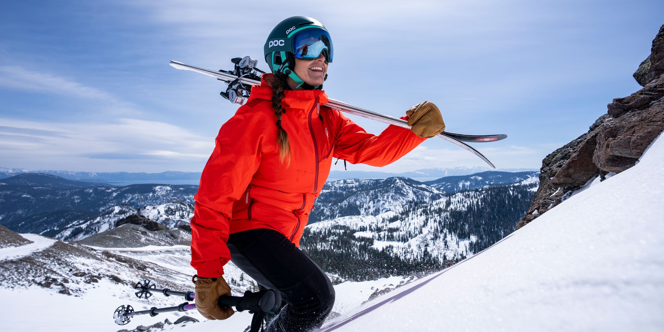 womens elevated hardshell jacket