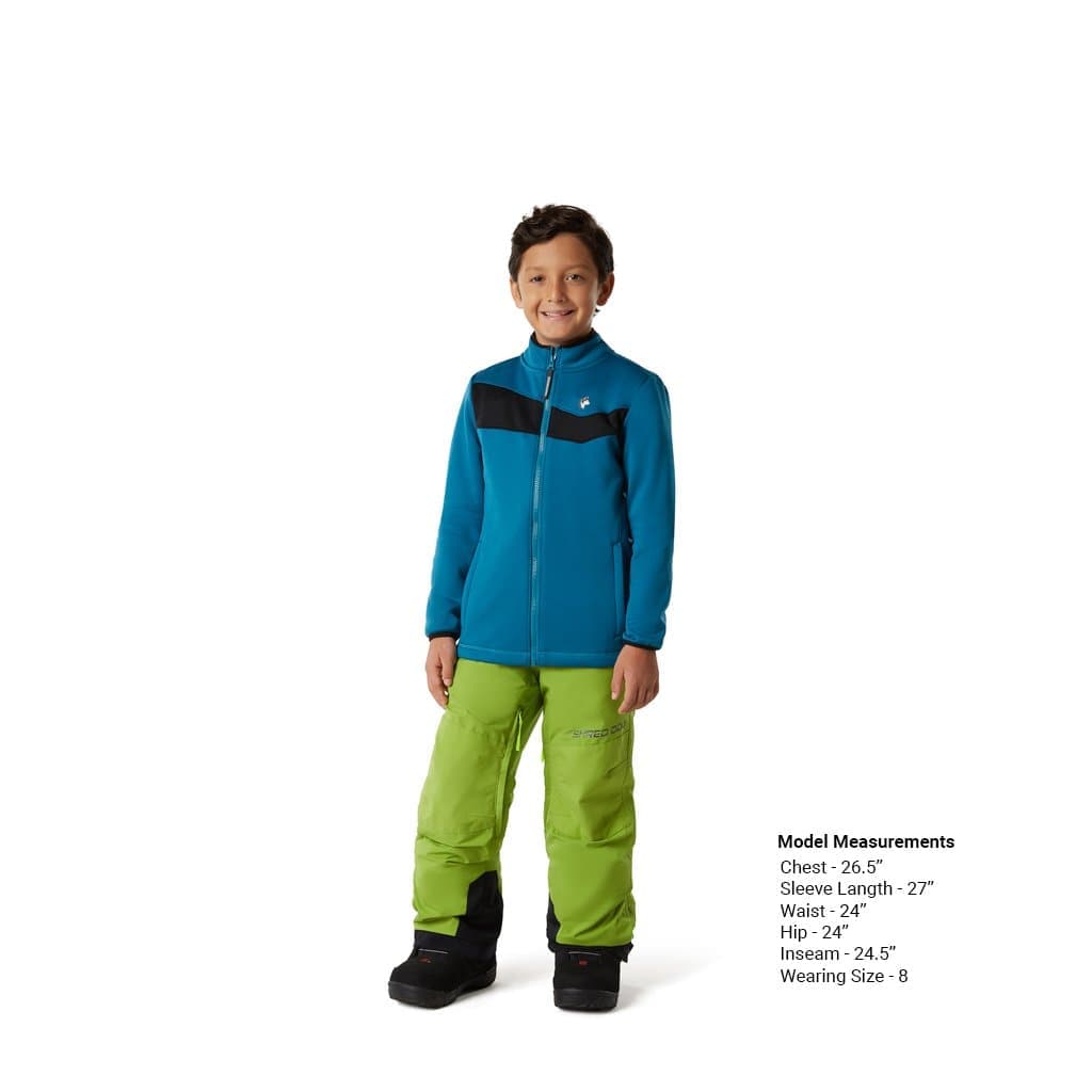 Essential Kids' Mid-Layer Fleece Jacket (renewed)