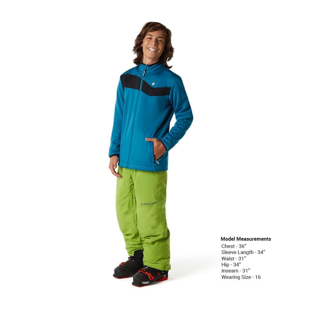 Essential Kids' Mid-Layer Fleece Jacket (renewed)