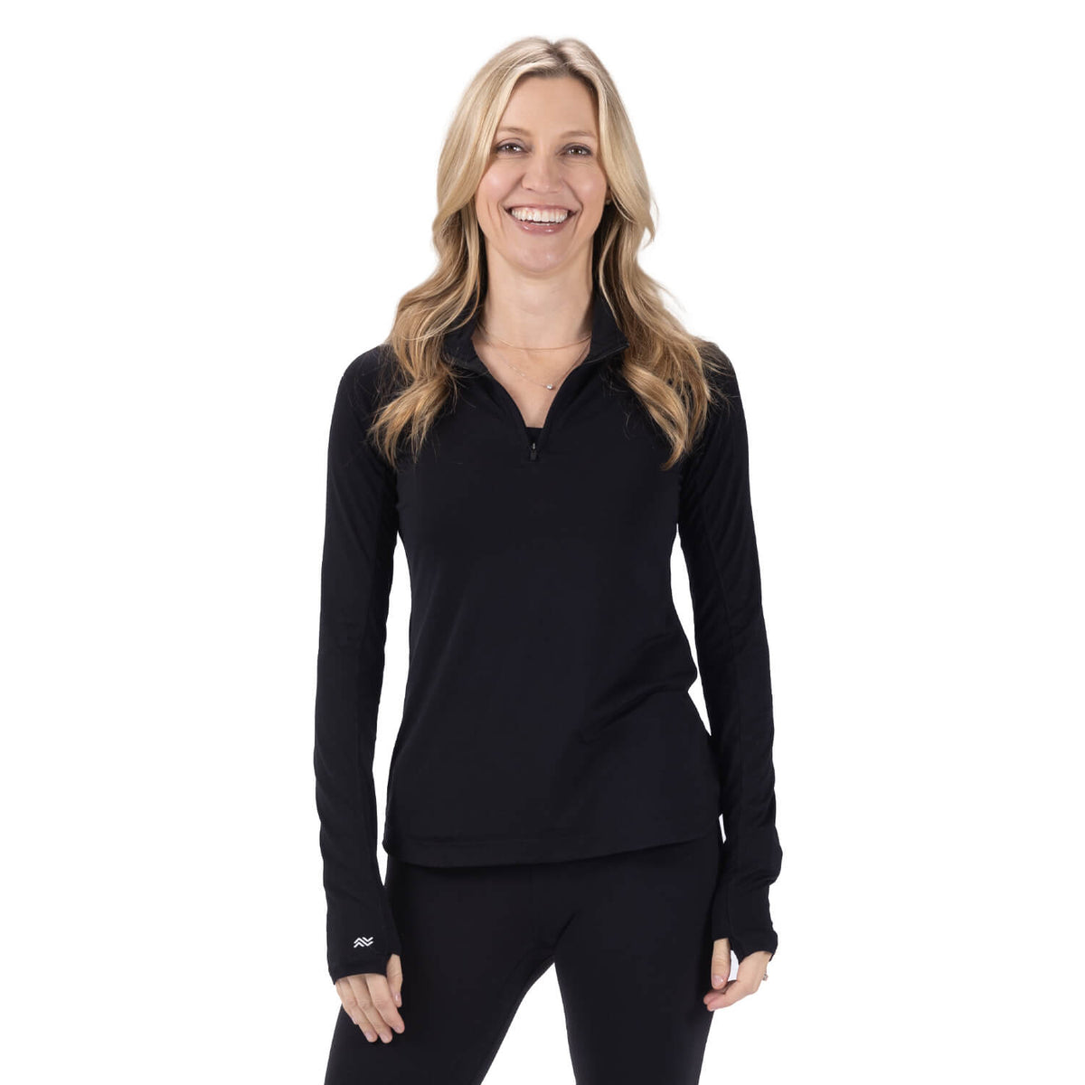 AKOVA Womens LS 1/4-Zip | UPF 50+ | Longsleeve Technical Top