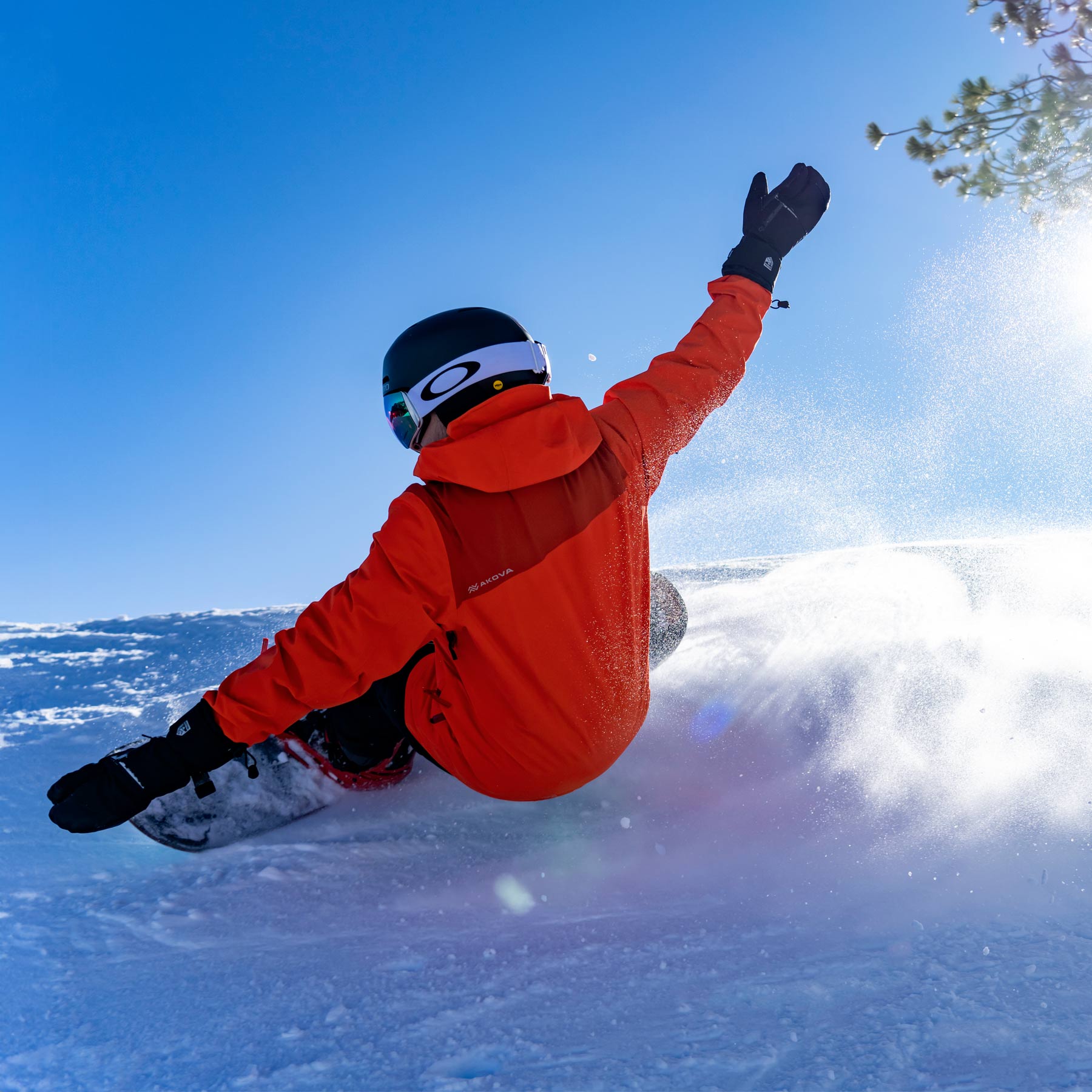 Hard shell snowboard jacket 2025