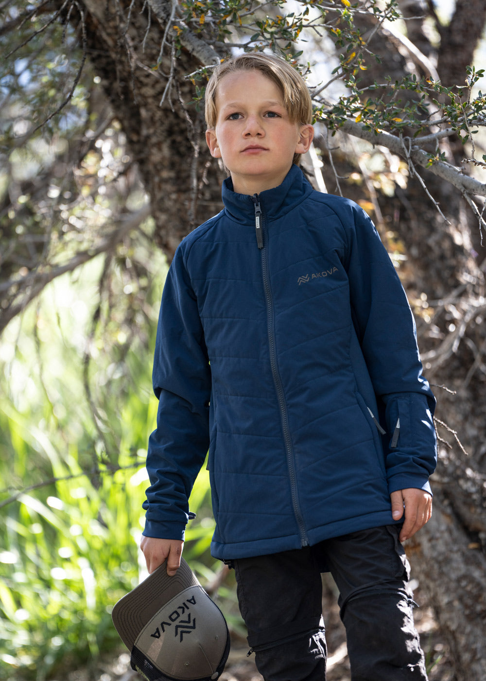 AKOVA Kids Elevated Insulated Jacket | Premium Youth Puffy Jacket