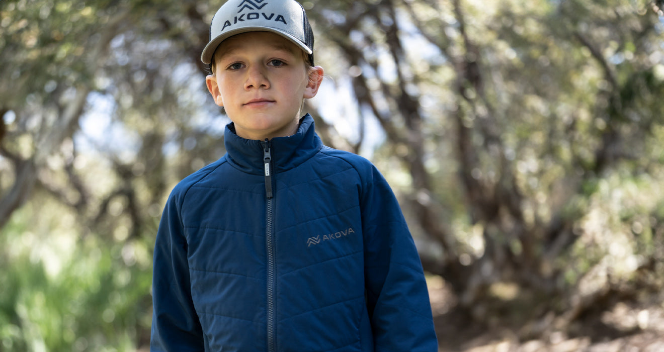 kids elevated puffy jackets