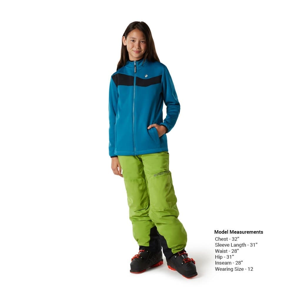 Essential Kids' Mid-Layer Fleece Jacket (renewed)